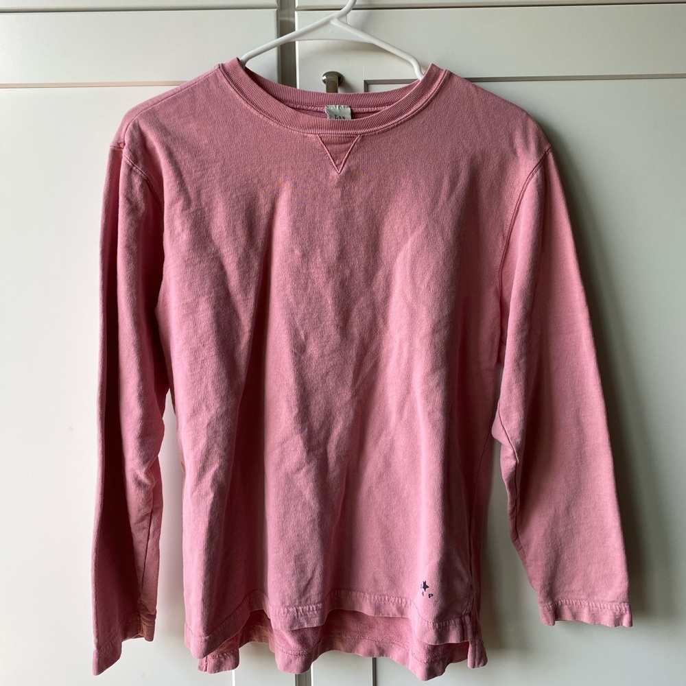 Rose pink Gap long sleeve shirt